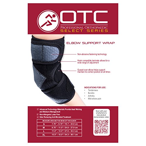 Otc Elbow Support Wrap, Select Series #TOP4