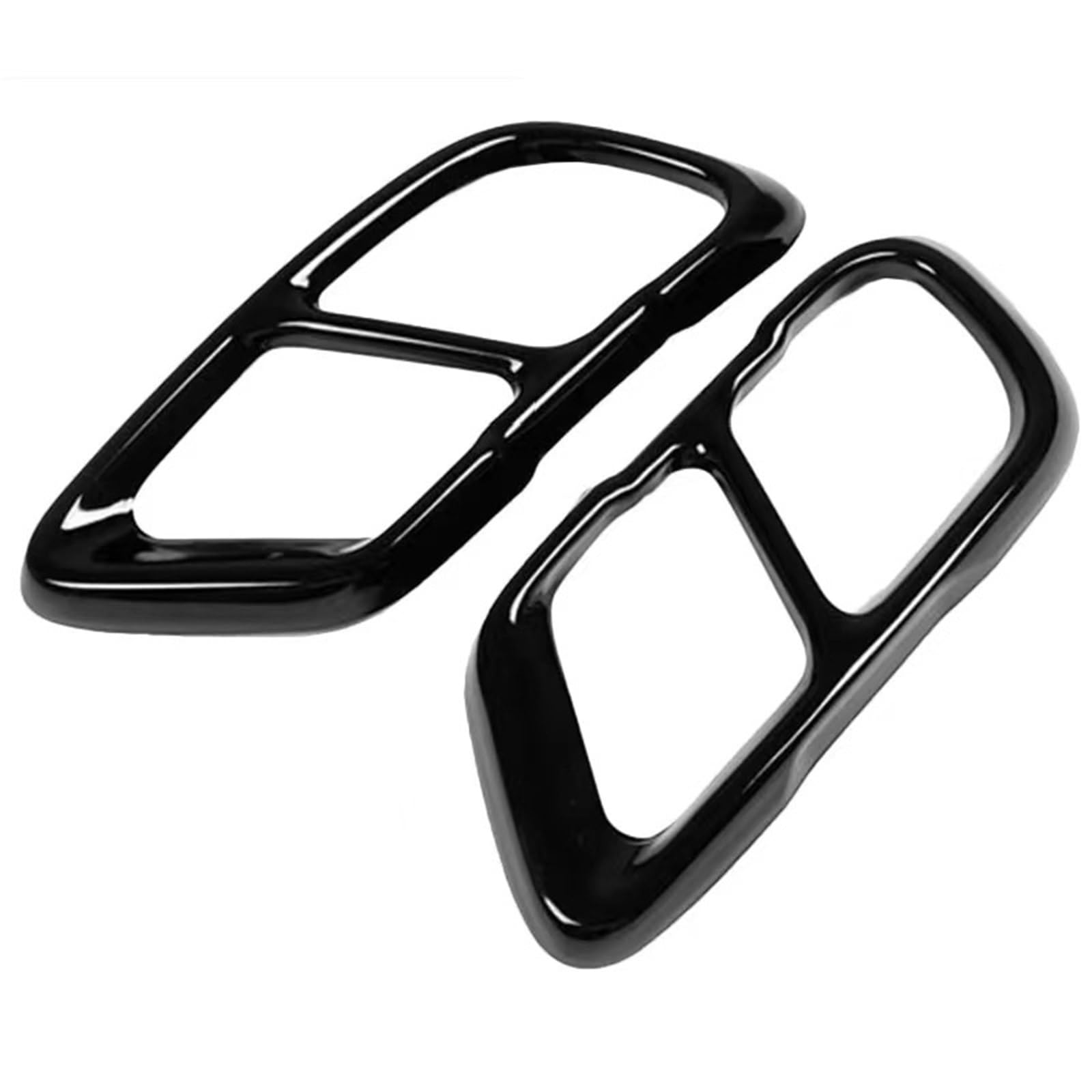 Cubierta de salida del tubo de escape del silenciador trasero del coche de acero inoxidable Compatible con BMW X5 G05 X6 G06 X7 G07 2019-2023 accesorio