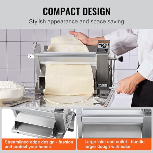 Commercial dough sheeter machine