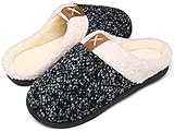  Mishansha Zapatillas Invierno Mujer Casa Zapatos Memory Foam Pantuflas Casa Cómodas Suave Slippers Suela de Goma,Turquesa,38/39
