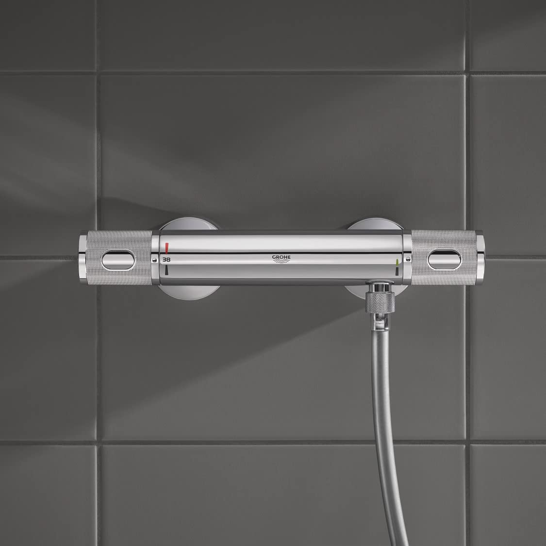Grohe Precision Feel Bateria, Srebrny, ‎38 x 20 x 7.5 cm; 2.23 kg