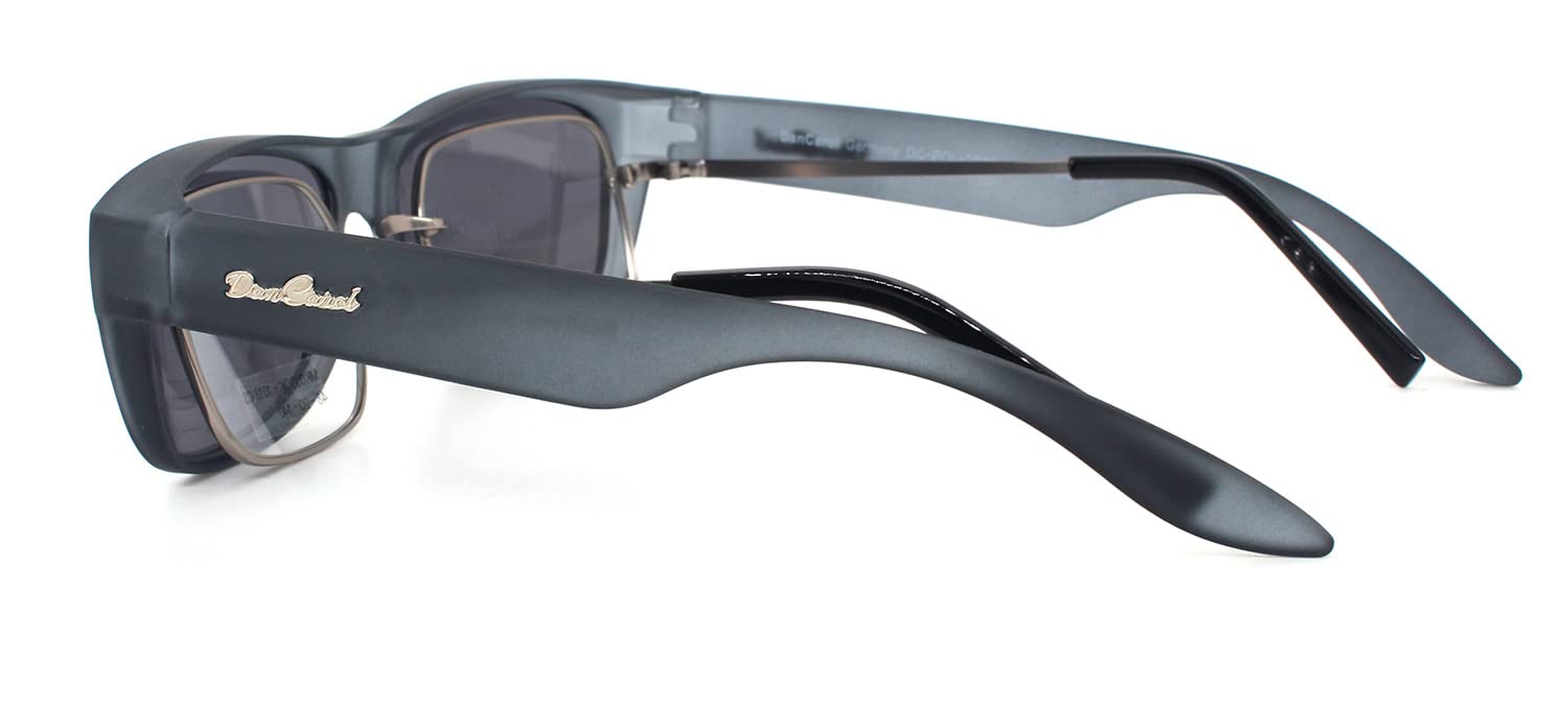 DanCarol DC-POL-2040-C6-GRAU HI-Die Überbrille, ideal für BrillenträgerDanCarol