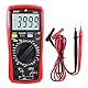 Multimeter UNI-T UT890D+ Effektivwert Voltmeter Amperemeter Ohmmeter AC/DC-Zählerstrom Spannungswiderstand Frequenz Durchgangskapazitätsdiode (Unterscheiden zwischen Nulllinie und Feuerlinie)