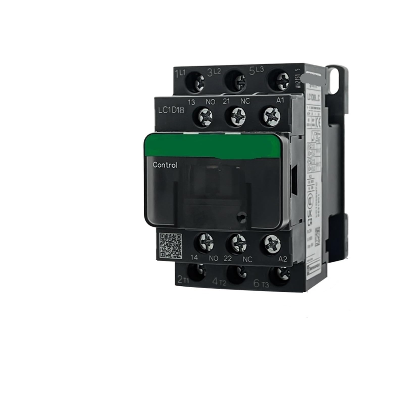 Contacteur triphasé 3 pôles LC1D18 LC1D25 LC1D38 tension bobine 220V 1NO 1NC