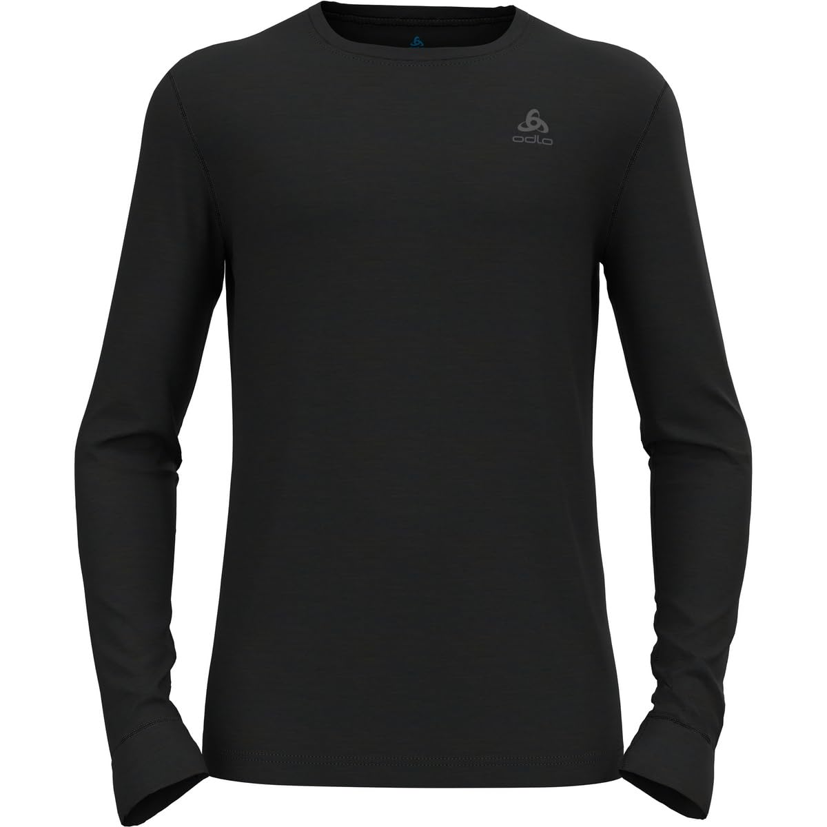 Odlo Men's Noir Wool Crew-Neck Undergart Merino 200