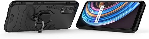 Miniatura 2 de LuluMain - Funda compatible con Oppo Realme X7, Realme V15 5G, soporte de anillo de metal a prueba de golpes (funciona con soporte magnético para