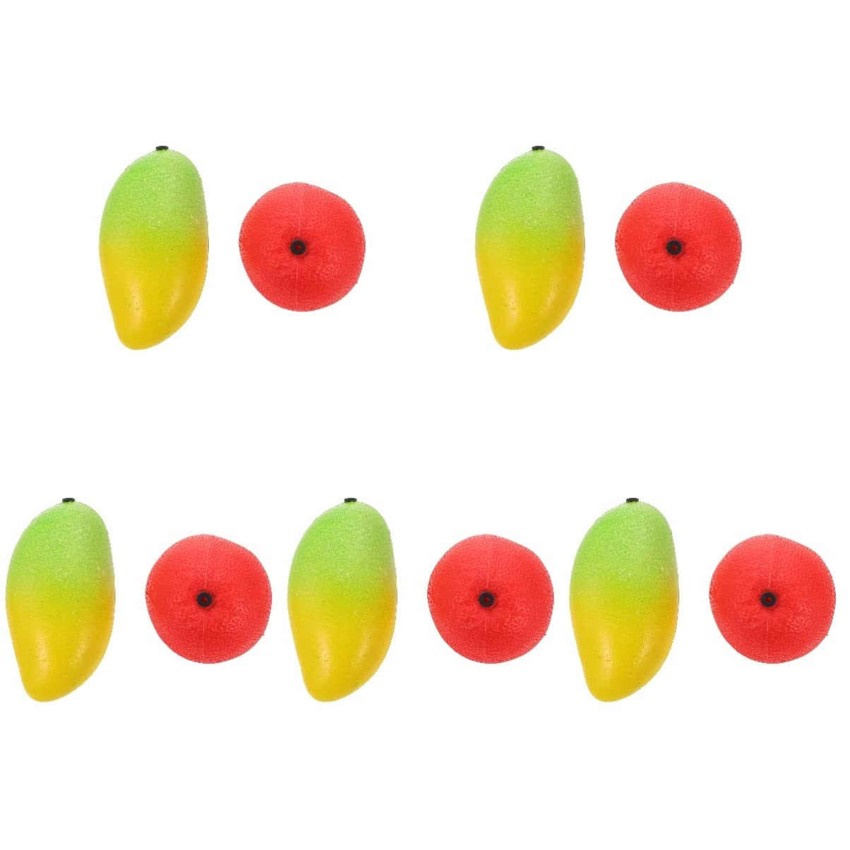 Milisten 10 Pcs Simulated Fruit Sandbox Baby Instruments for Kids Plastic Percussion Fruit Shaker Egg Shakers For Fruit Shakers Imitation Toyys Abs Child Music Model