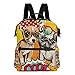 Produktbild Mokale Pop Art Comic Poster Bild Welpen,Laptop Rucksack Lederband Schultasche Outdoor Travel Casual Daypack