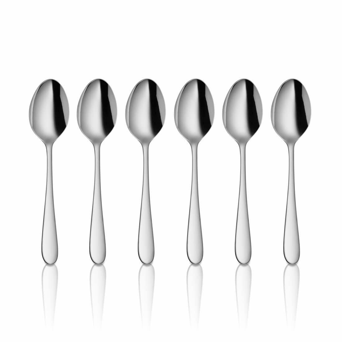 Shri & Sam Stainless Steel Jasmine Tea Spoon,6 Pieces