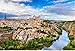 N\A Jigsaw Enfant Education Jeux Enigmes - Toledo Spain Old Town City Skyline - Puzzle Impossible Adulte Puzzles Classiques Cadeau 1000 Piece Puzzles Fantastique
