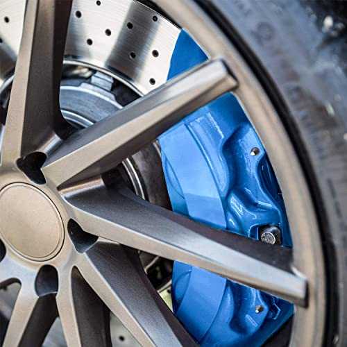 Image of G2 High Temperature Brake Caliper Paint Kit - High Gloss, Wear and Heat Resistant, Epoxy Paint System - Dries Hard, No Flaking or Fading Hawkins Blue