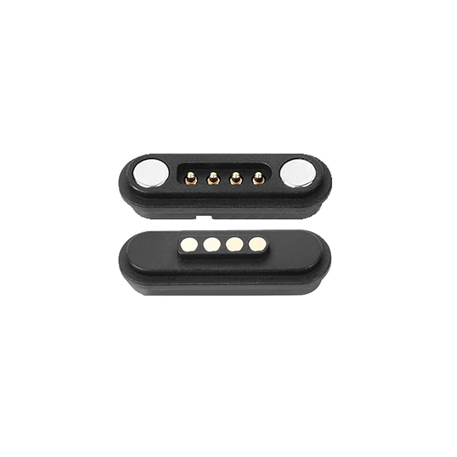 1 par de conectores magnéticos Pogo Pin - 2P/3P/4P/5P/6P/7P