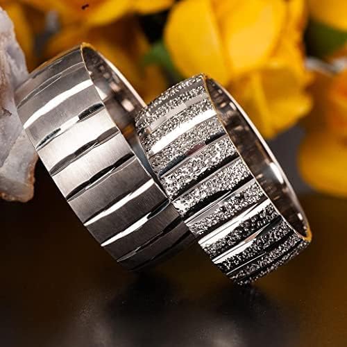 Silber Ehering Set Silber Paar passende Eheringe Sets Personalisierte Mann und Frau 925 Sterling Silber Ehering Set
