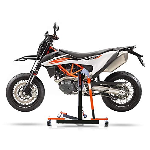 Caballete Central CS Power EVO Compatible para KTM 690 SMC/R 19-25 Naranja
