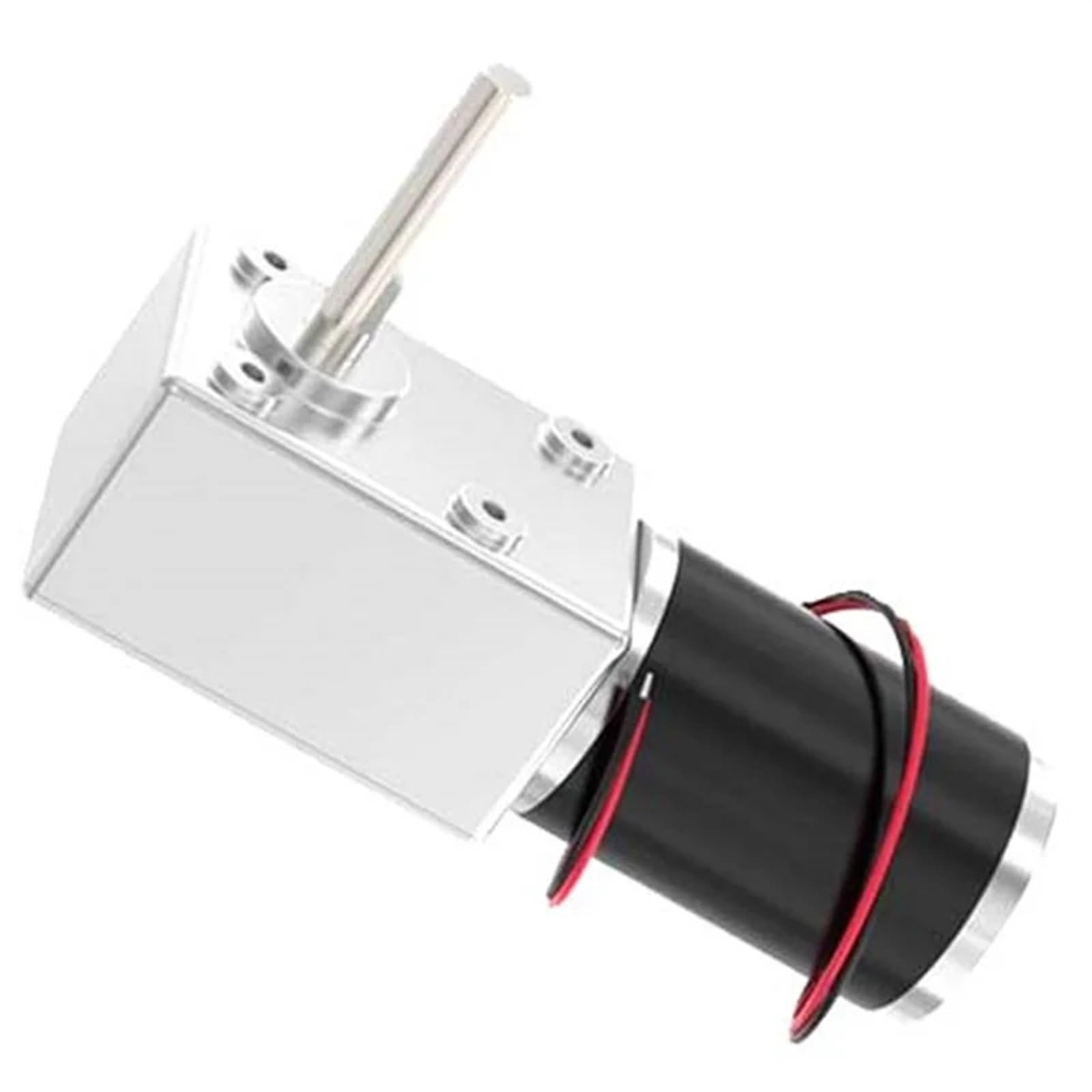 45zy Turbo-Schneckengetriebemotor, DC 12 V 24, elektrisch, hohes Drehmoment, niedrige Geschwindigkeit, selbstsichernder Getriebemotor, Metallgetriebemotor | Without Bracket 24V,160 RPM