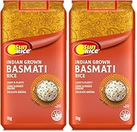 SunRice Classic Indian Basmati Rice 1kg (Pack of 2)