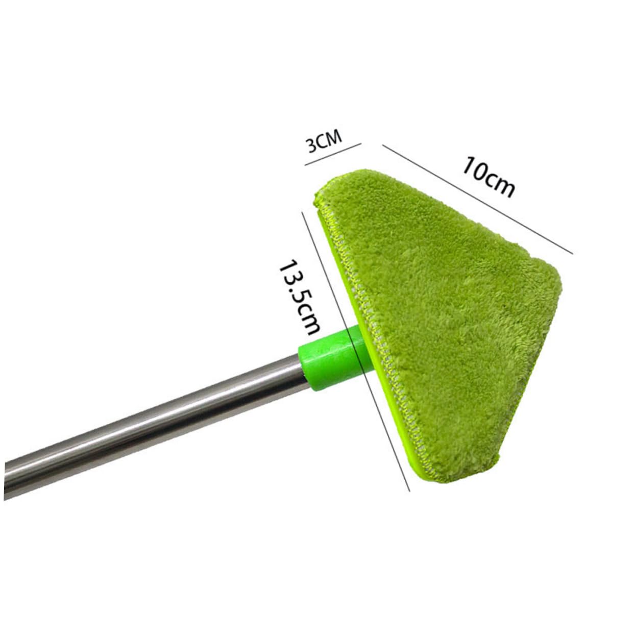 Mipcase Aquarium Fish Tank Cleaning Brush Triangle Sponge Scrubber Non-Slip Grip Ideal for Glass Tank Cleaning Random Color