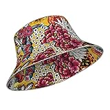 💕Material premium: este Sombreros de Pescador está hecho de tela de sarga de poliéster de doble capa. Lo protege de los rayos ultravioleta del sol y lo mantiene fresco, que es transpirable, liviano, plegable y no se encoge, fácil de llevar, fácil de almacenar, empacar y ahorrar espacio.