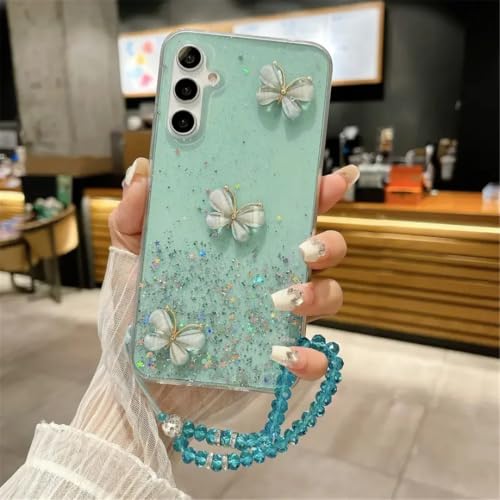 Coque à paillettes Samsung S22 Ultra cadeau idéal avec bracelet papillon