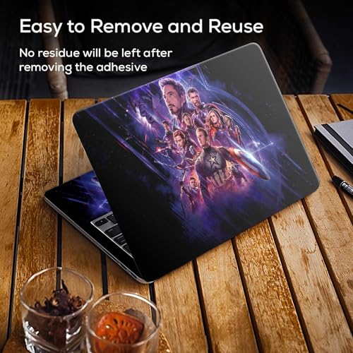 Image of Full Body Laptop Skin /Sticker /Cover Bubble-Free| Laminated| Removable| HD Quality Sticker for Laptops Upto 15.6 Inches Compatible with Hp /Dell /Acer /Lenovo /Asus etc.(DSGN-536)
