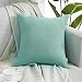 Topfinel juego 2 Fundas cojines Cama Sofas de Chenilla Algodón Lino duradero...