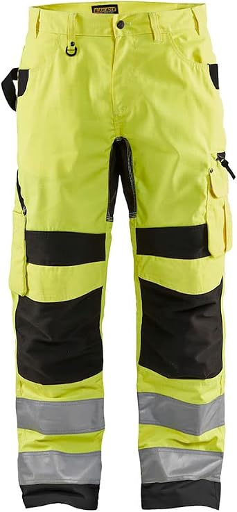 Blaklader 1699 Yellow Hi-Vis/Black Ripstop Pants