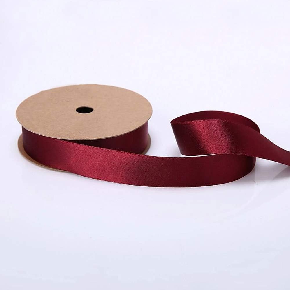 1 Inch Burberry Satin Ribbon, Bouquet Ribbon for Mother's Day Gift