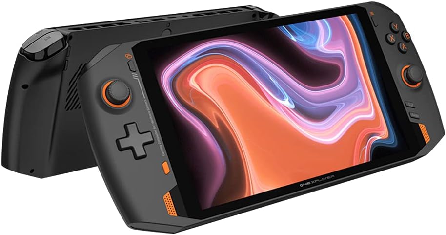 Xshion 2-in-1 OnexPlayer Handheld Gaming PC / Console, i7-1195G7 Processor, 8.4 Inch Windows10 Gaming Laptop 2.5K, Fingerprint Unlocking Gaming Notebook 1TB, Handheld Game Console