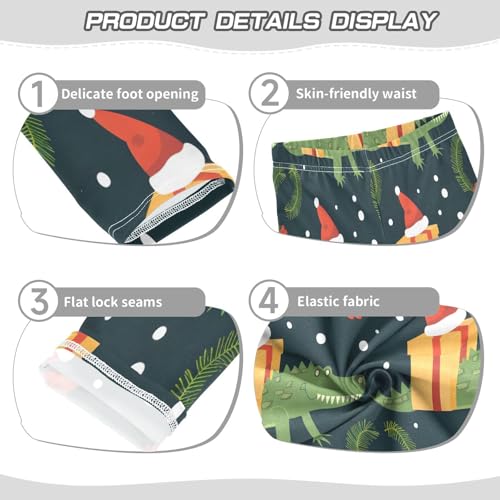 Bolaz Toddler Girls Leggings Printed Yoga Pants Leggings Crocodiles Gifts Hats for Kids3