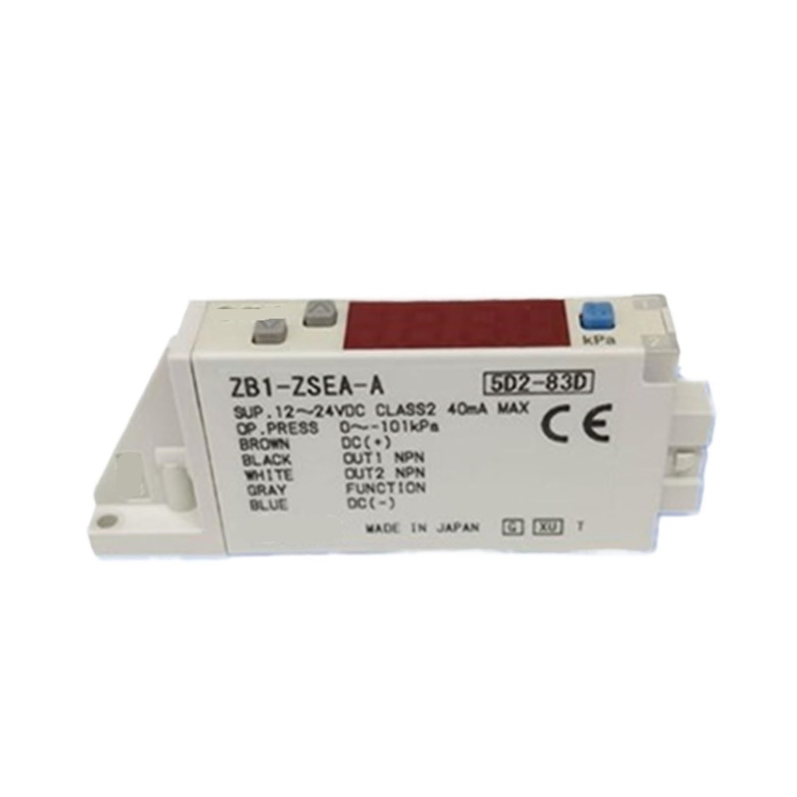 Pressostat ZB1-ZSEB-A capteur de pression et vide pneumatique