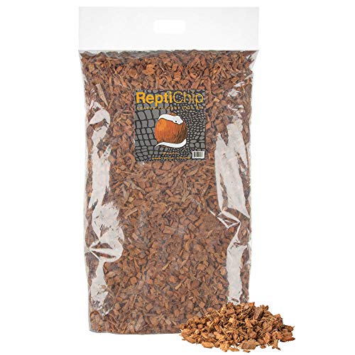 ReptiChip Premium Coconut Reptile Substrate Coarse Chip Mix (24 Quart)