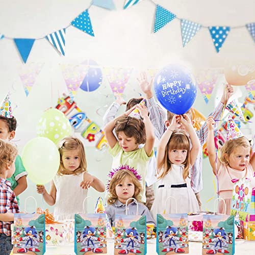 12 Pezzi Sonic Sacchetti di Caramelle, Sacchetti