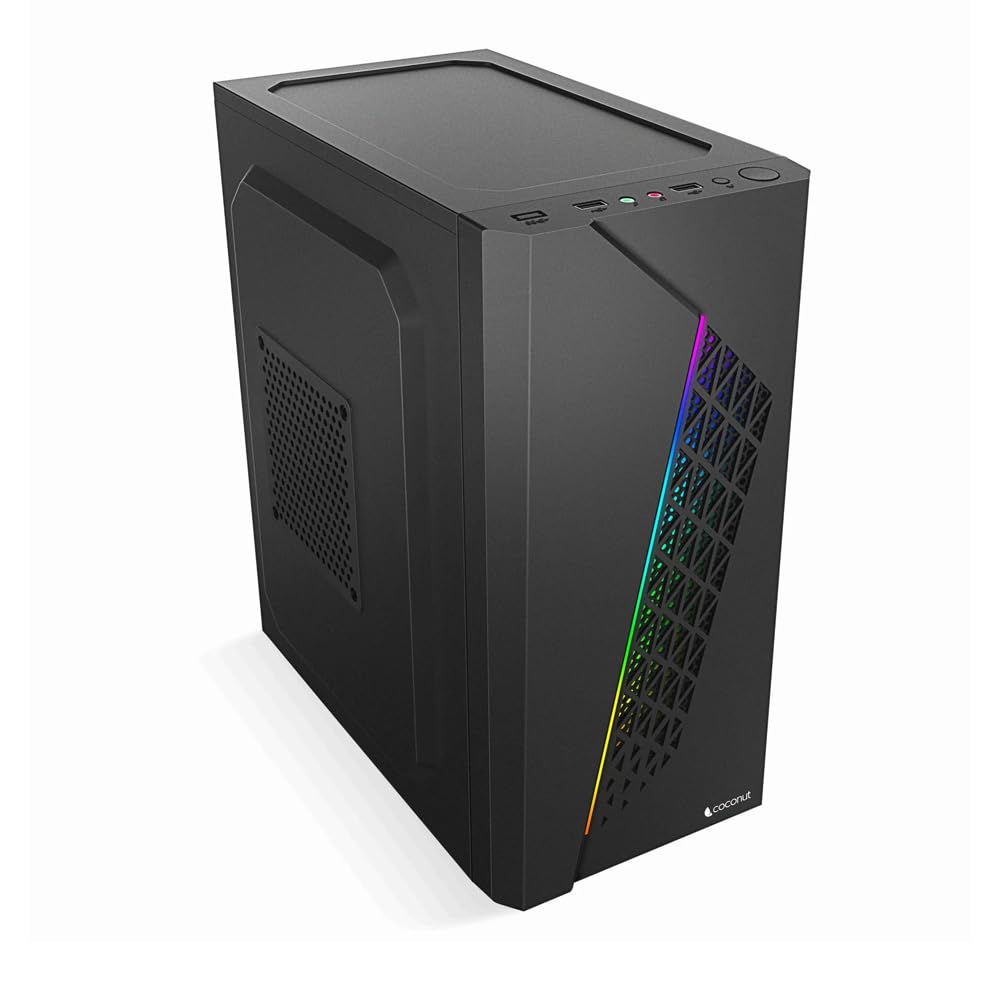 CloudVU Computer Desktop PC,Core i7-4770, 8GB RAM, 256GB SSD M.2 NVMe, HDMI, VGA, Gigabit LAN, USB 3.0, HD Graphics,Windows11 Genuine License+ Basic Softwares Installed,(256GB M.2 NVMe,8GB)