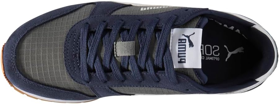 PUMA Kids Boys St Miller Lace Up Sneakers Shoes Casual - Blue, Grey, White 4 Big Kid Blue, Grey image 4 of 6 B0FH6YQFTV