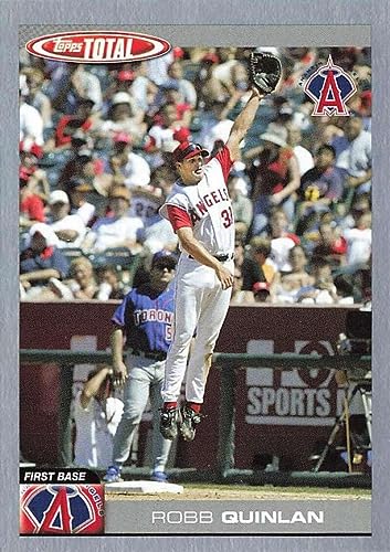 2004 Topps Total Silver #298 Robb Quinlan Anaheim Angels MLB Baseball Card NM-MT