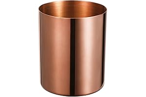Stainless Steel Copper Pencil Holder Desk Organizer