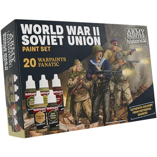 The Army Painter, Historical WWII Soviet Union Paint Set, 20