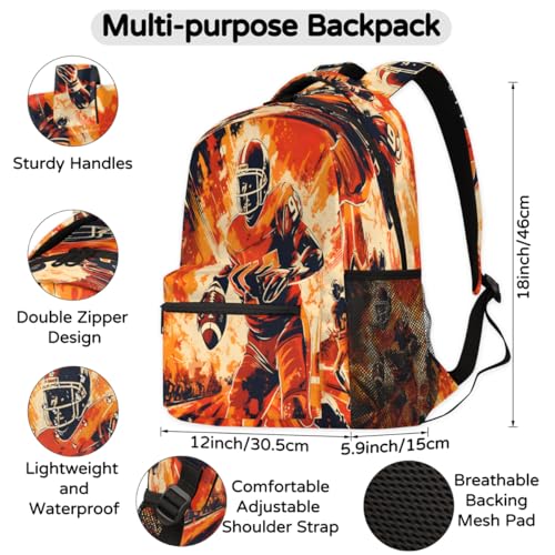 Sac à dos d'école mixte grand volume avec compartiment PC portable