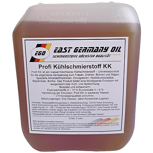 Profi Kühlschmierstoff zum Fräsen, Drehen,Bohren,Sägen und Kühlen (Kanister 5 Liter)