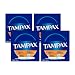Tampax Cardboard Applicator Tampons, Super Plus Absorbency, 20 Count (Pack of 4)