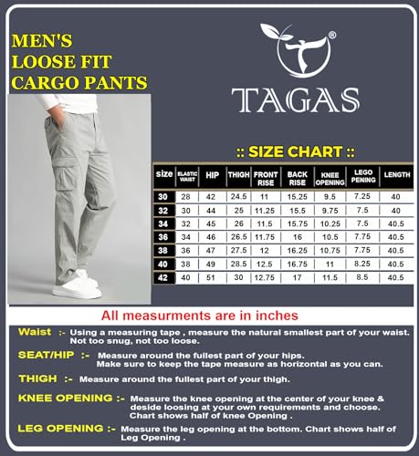 Image of TAGAS Men Cotton Cargo Trouser ||Men's Relaxed Fit Cargo|| Men's Multi Pocket Cargos Pants||MC-16