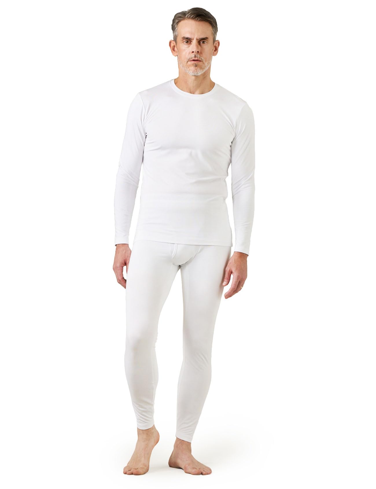 LAPASA Completo Termico Uomo in Pile Calzamaglie Termica & Maglie Termiche Set Sport Invernali Sci Snowboard Sport Running Trekking Caldo/più Caldo/Extra-Caldo М11