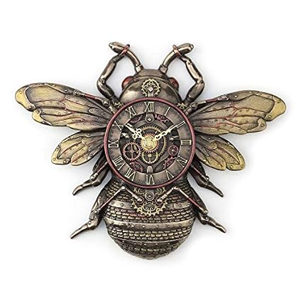 10 ¼" Cold Cast Resin Steampunk Bee product photo 10 ¼" Cold Cast Resin Steampunk Bee product image