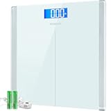 Scale for Body Weight, Bathroom Digital Electric Scale for People, Measures Weight up to 400 lbs, White