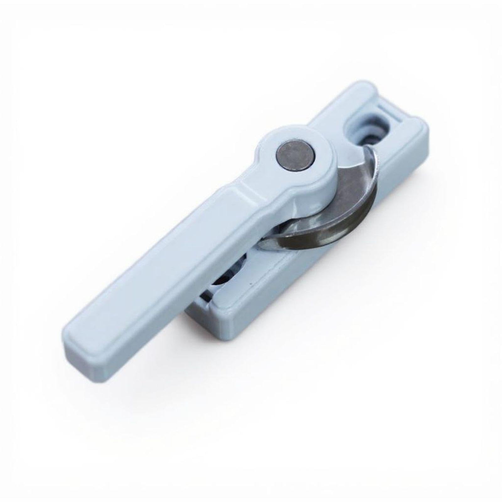 Sliding Pane Lock Security Latch Hook Aluminum Alloy Kid Protection Easy Installation Home Protection White Bi-Direct 50-55cm-image-10