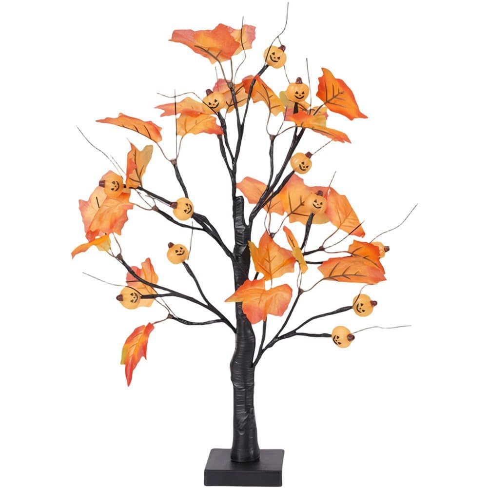 Guirlande lumineuse pour sapin d'Halloween LED automne