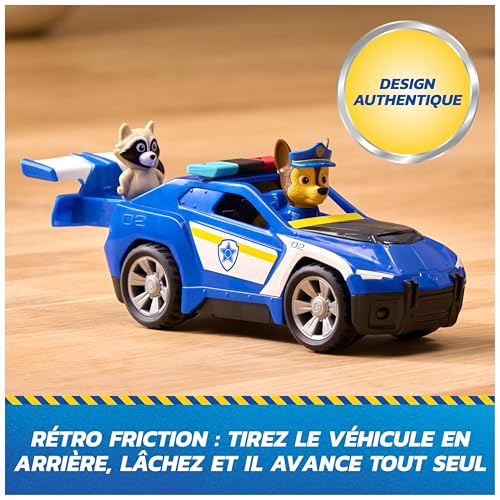 Véhicule + Figurine Paw Patrol Search & Rescue Chase Pat'patrouille - vue 6