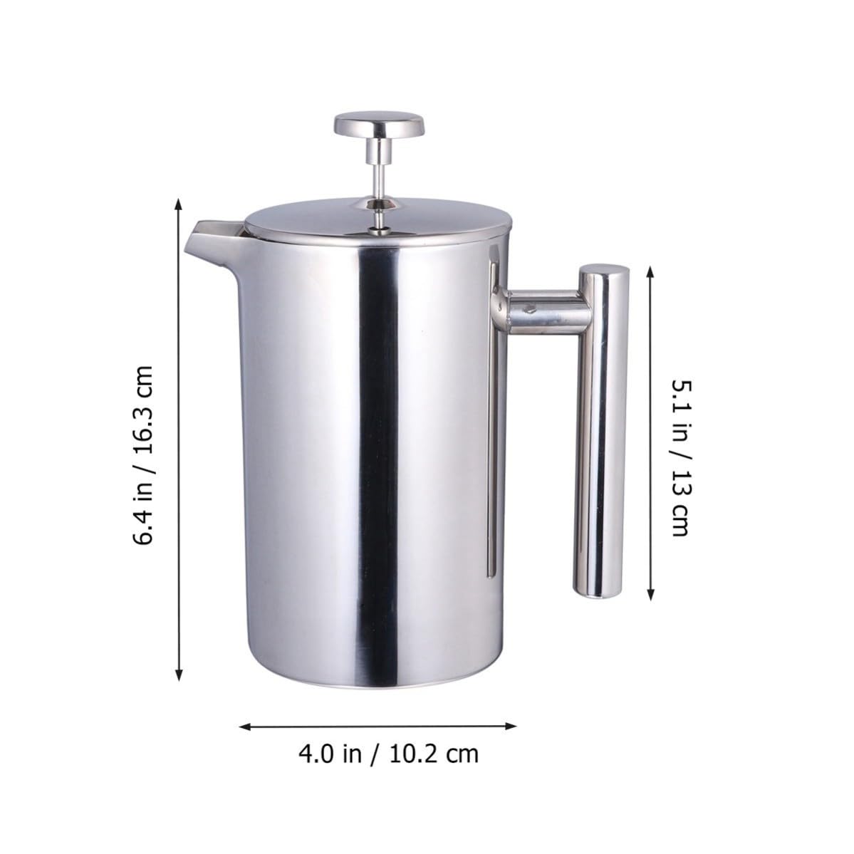 Doppelwandiger Edelstahlbecher 800ml mit Wärmespeicherung und Solidem Design für Outdoor Camping und Reise als Moderner Thermo Kaffeebecher und Teebereiter
