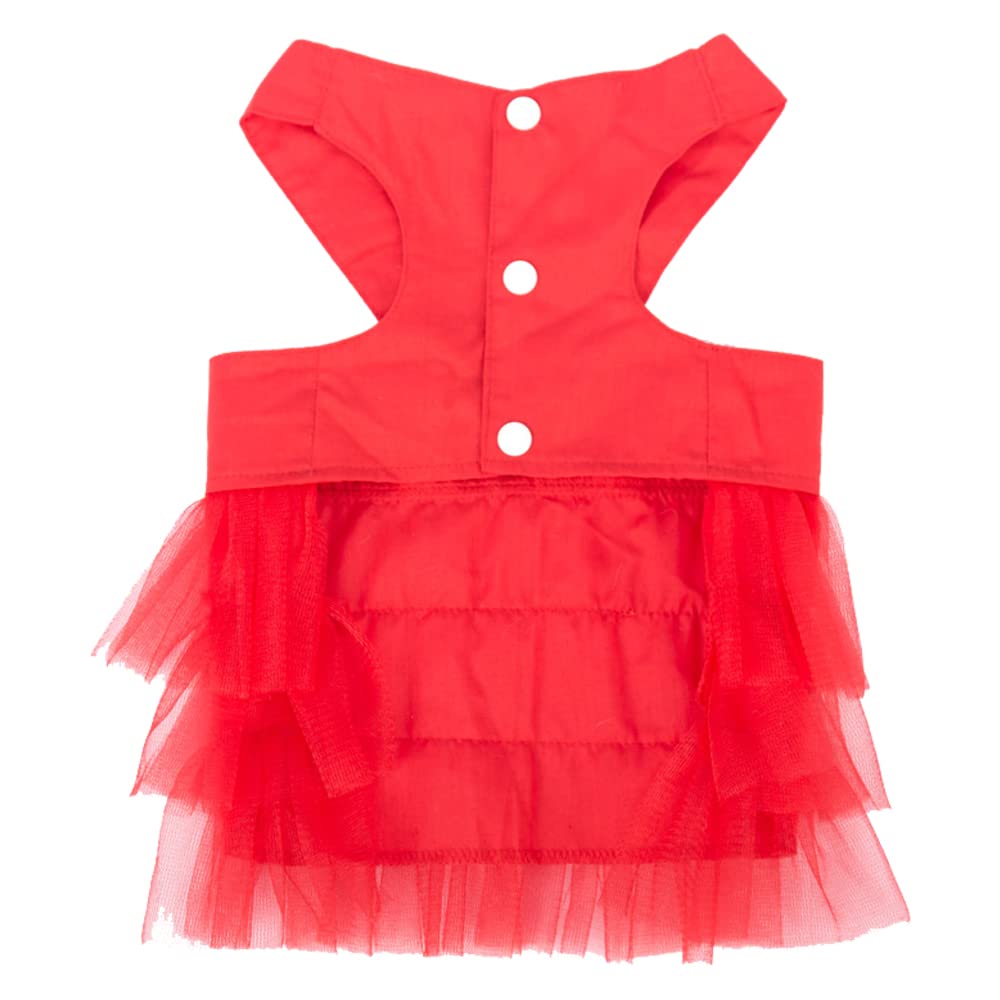 LtuzPet Dog Tutu Skirt Pet Dog Bow Tie Gauze Tutu Dress Skirt Puppy Cat Princess Clothes Apparel