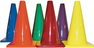 6-Color Set 18" Vinyl Cones